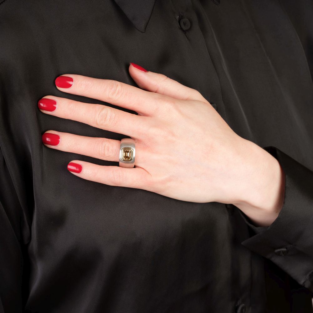 Fancy Diamond Ring By Kim - image 3