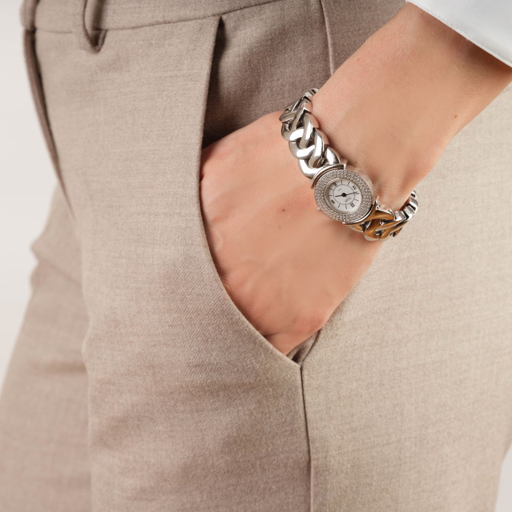 Damen-Armbanduhr mit Diamanten - Bild 5