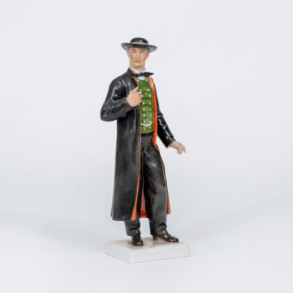 Richard Förster, tätig in München - A Man in Gutach Costume A Man in Gutach Costume