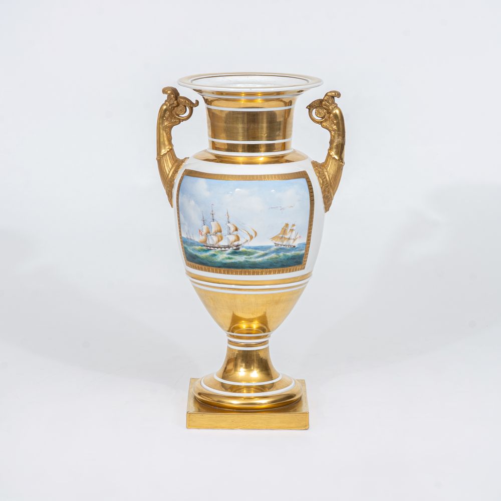Vase mit Schiffsmotiven - Bild 2