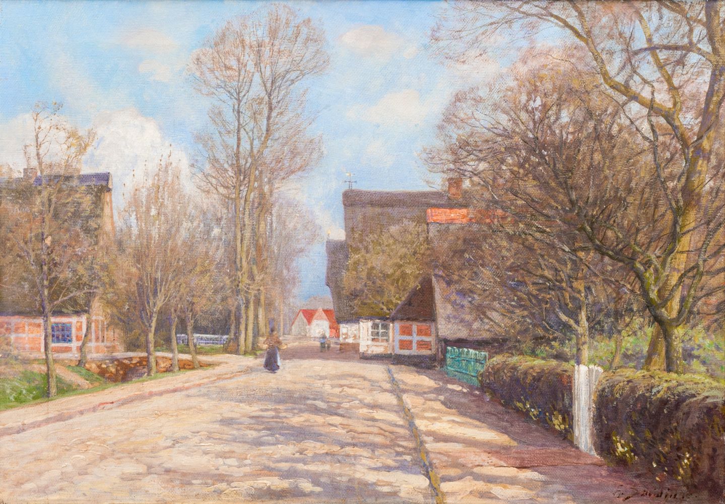 Friedrich Schwinge - Dorfstraße Dorfstraße