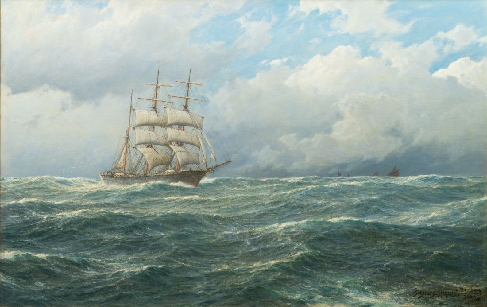 Carl Wilhelm Hugo Schnars-Alquist - Three-Master Three-Master
