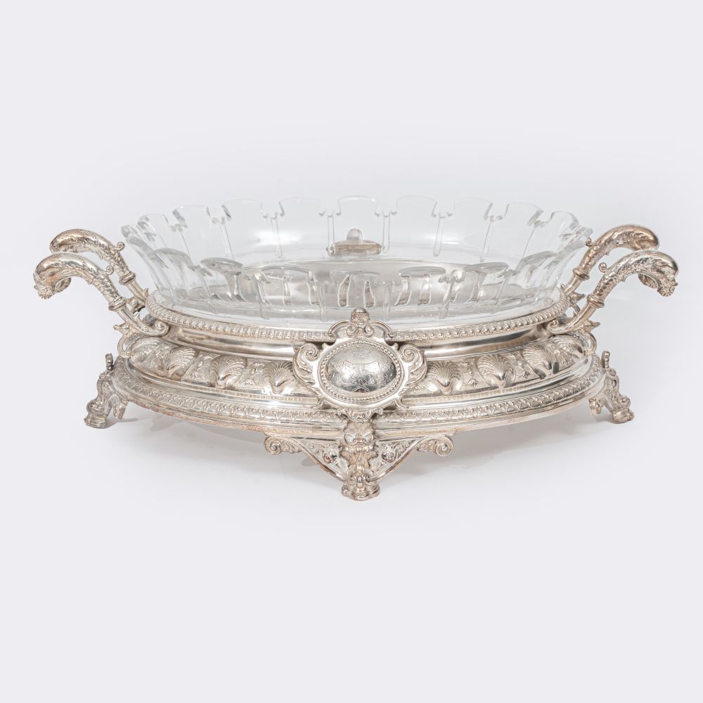 Prunkvolle Jardinière mit Muscheldekor - Bild 2