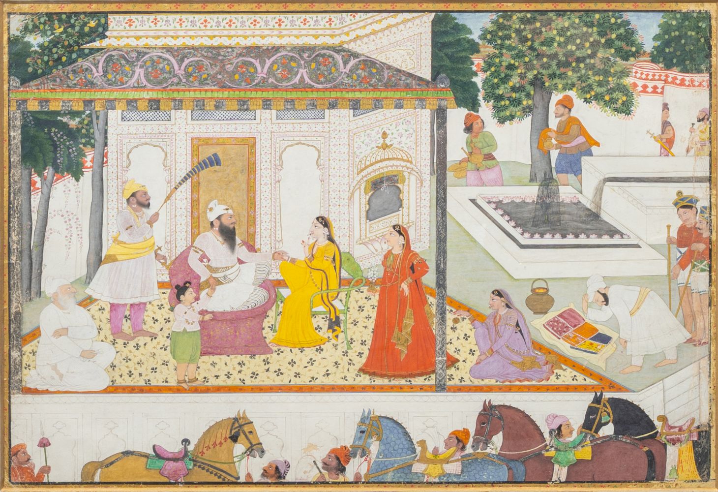Gifts to the Maharadscha