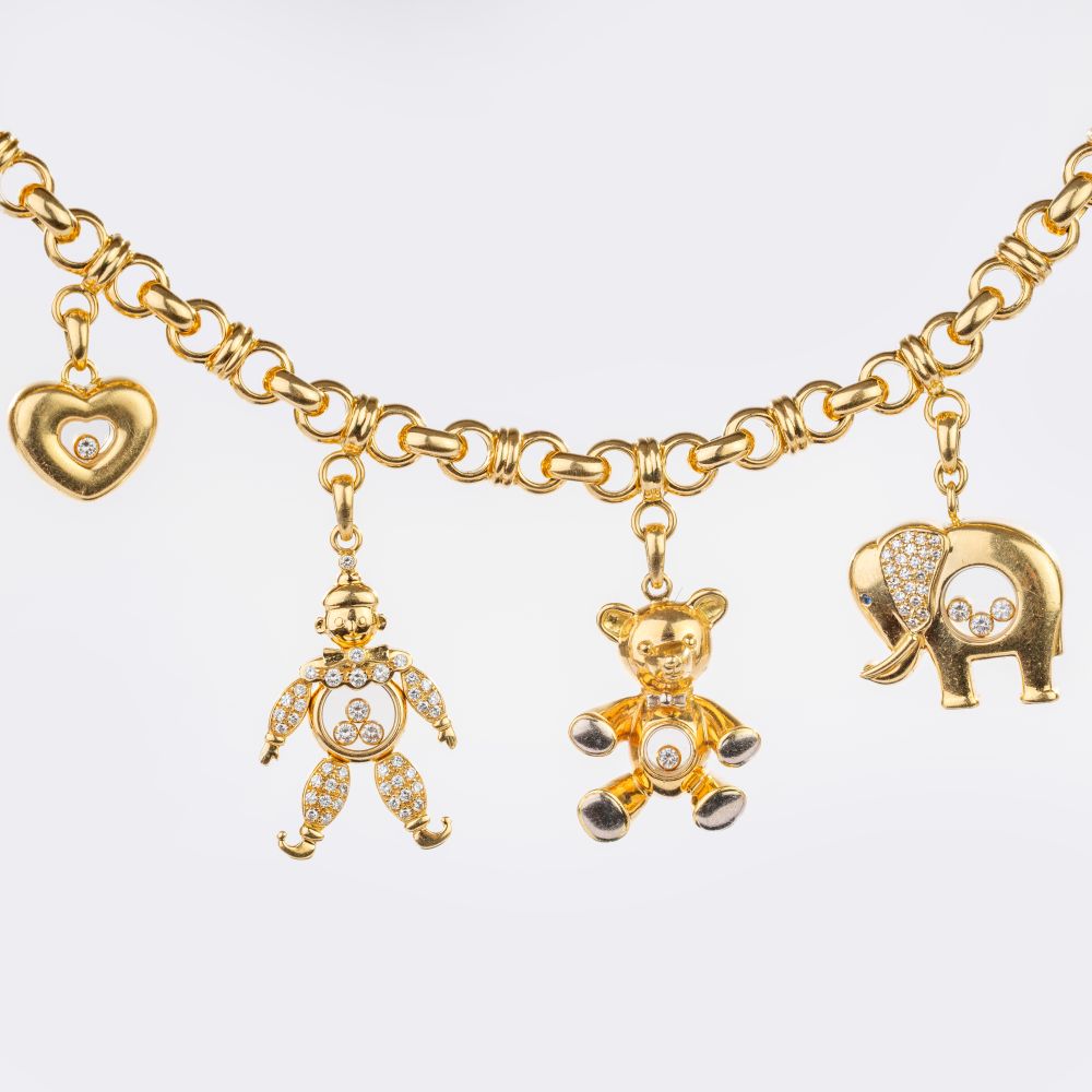 Diamond Pendant Bracelet 'Happy Diamonds' - image 2