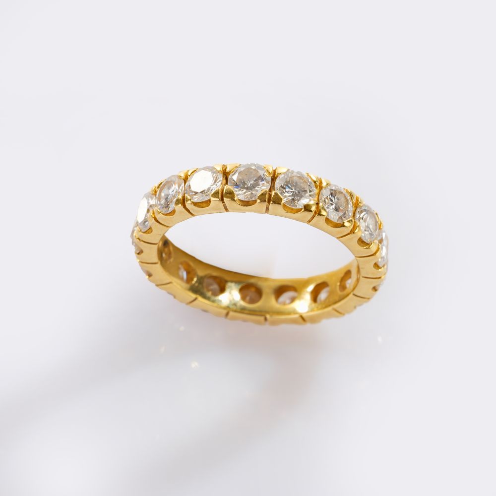 Feiner Riviére Brillant Ring - Bild 2