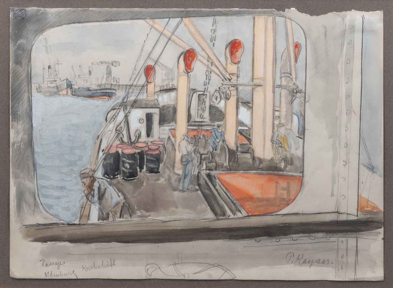 Paul Kayser - View fron the bridge View fron the bridge
