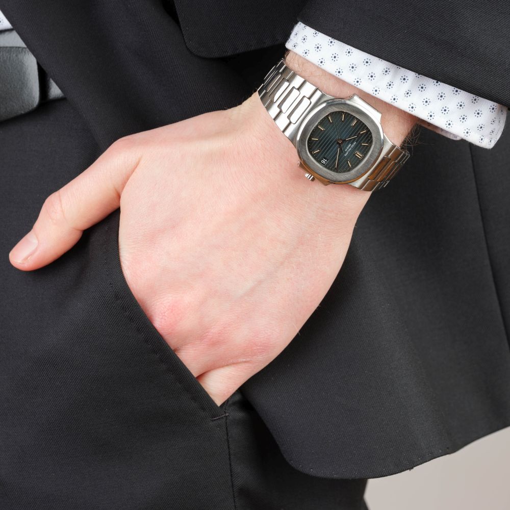 Herren-Armbanduhr 'Nautilus' Sigma Dial - Full Set & Revision - Bild 5