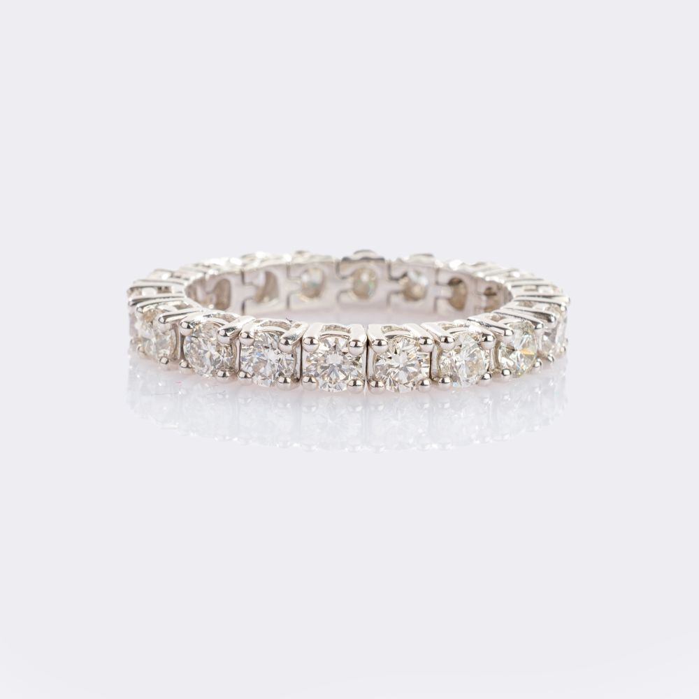 Flex-Band Rivière Brillant Ring