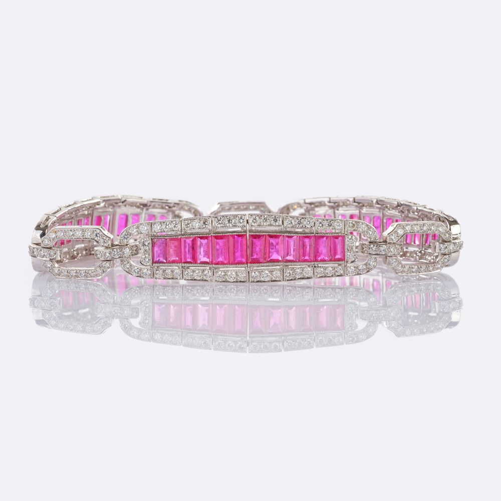 Colour-fine Ruby Diamond Bracelet Colour-fine Ruby Diamond Bracelet