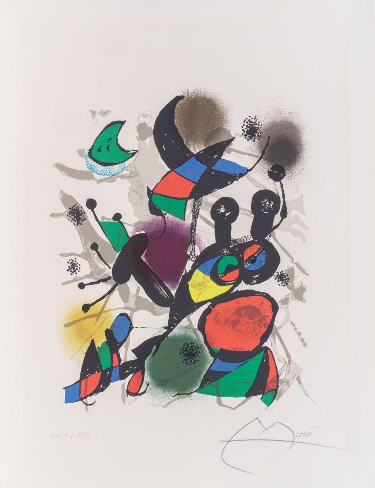 Joan Miró - The Lithograph III The Lithograph III