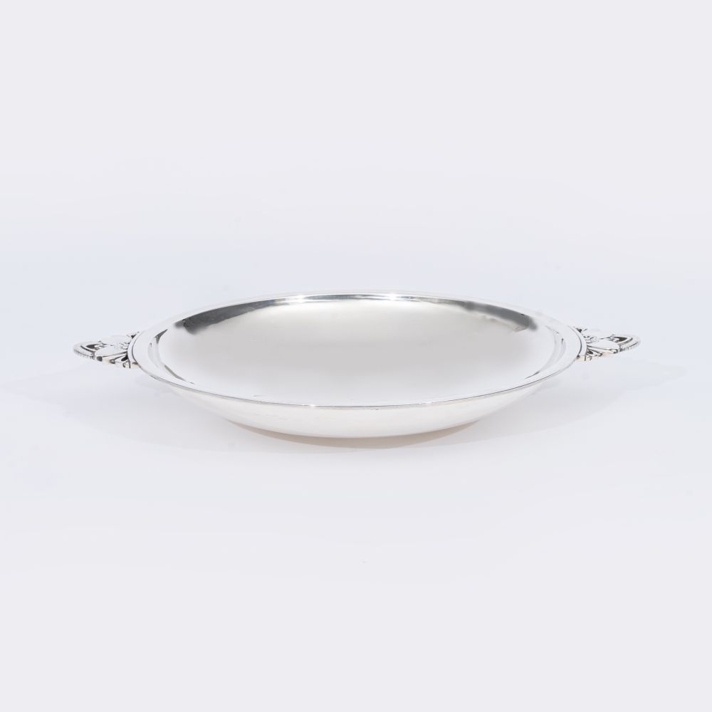 Georg Jensen - A Rare Serving Dish 'Cactus' by Gundorph Albertus A Rare Serving Dish 'Cactus' by Gundorph Albertus