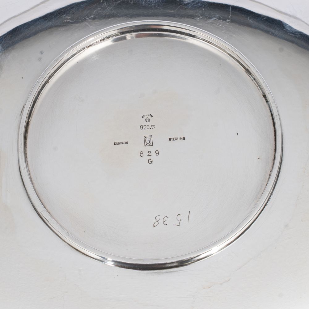 A Rare Serving Dish 'Cactus' by Gundorph Albertus - image 3