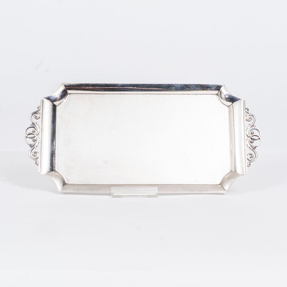 A Rare Serving Tray No. by Johan Rohde - image 2