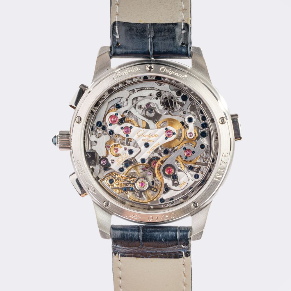 Einzigartige Herren-Armbanduhr 'PanoRetroGraph' Nr. 1 - Full Set - Bild 2