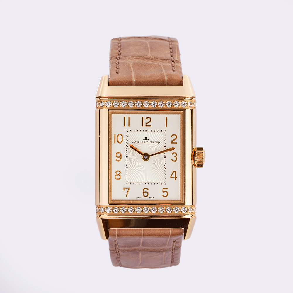Jaeger-LeCoultre - Ladies' Wristwatch 'Reverso Classic Duetto' with Diamonds - Full Set Ladies' Wristwatch 'Reverso Classic Duetto' with Diamonds - Full Set