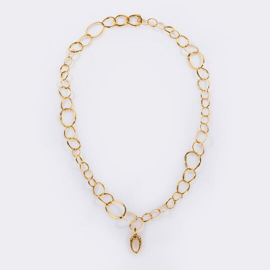 Necklace with Diamond Pendant By Kim 'Twist'