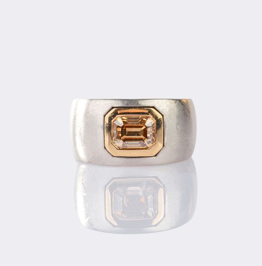 Fancy Diamond Ring By Kim