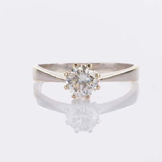 Solitär Brillant Ring