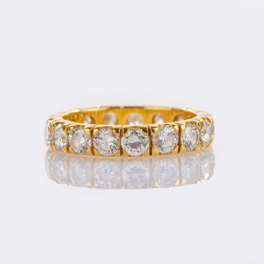 Feiner Riviére Brillant Ring