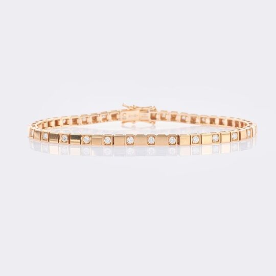 Feines Tennisarmband