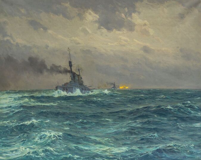 Die deutsche Flotte in der Schlacht von Skagerrak 1916