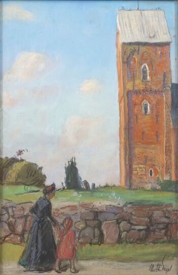 Turm der Johanniskirche auf Föhr