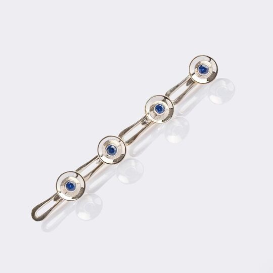 Set of 4 Cufflinks with Sapphire