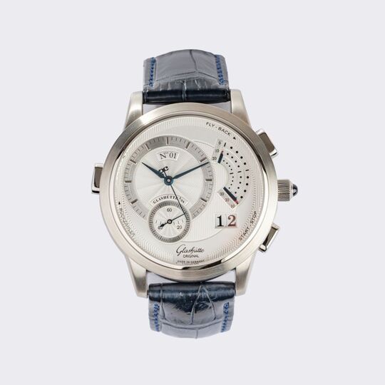 Einzigartige Herren-Armbanduhr 'PanoRetroGraph' Nr. 1 - Full Set