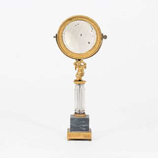 A fine Empire Table Mirror with Chinese Figurine