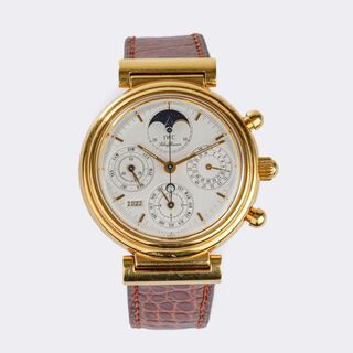IWC - International Watch Co. - Men's Wristwatch 'Da Vinci Perpetual Calendar' with Moonphase Men's Wristwatch 'Da Vinci Perpetual Calendar' with Moonphase