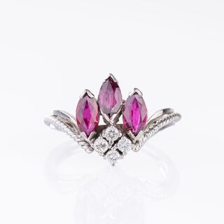 Ruby Diamond Ring