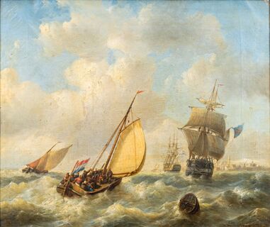 Ships off the Coast