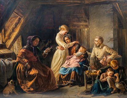 Abschied der Tochter