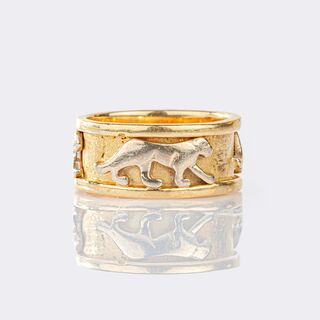 Gold Ring 'Panther'
