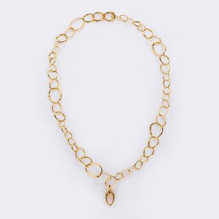 Necklace with Diamond Pendant By Kim 'Twist'
