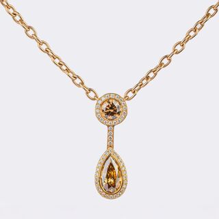 Fancy Diamond Necklace