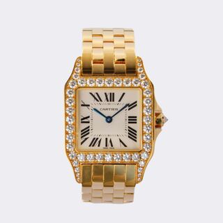 Ladies' Wristwatch 'Santos Demoiselle' with Diamonds