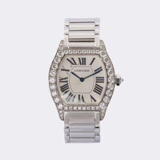 Ladies' Wristwatch 'Tortue' with Diamonds