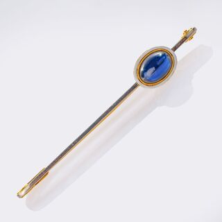 Russian Sapphire Needle Brooch