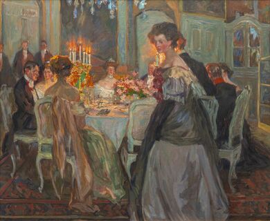 Abendliche Gesellschaft