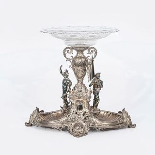 A Large Figural WMF Centerpiece
