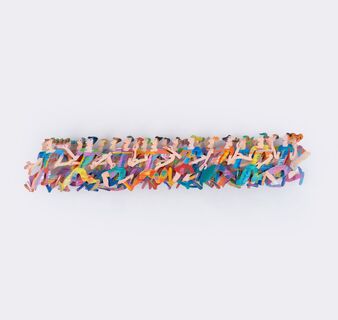3D Wandskulptur 'The Great Marathon'