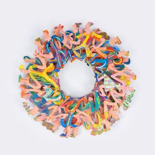 3D Wandskulptur 'Human Circle'