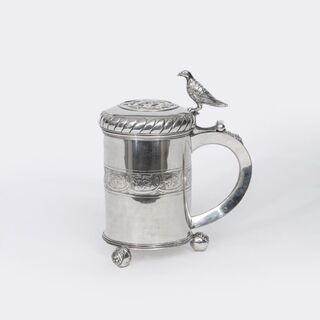 A Danish Lidded Tankard