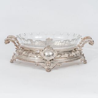 Koch & Bergfeld - A Magnificent Jardinière with Shell Decor A Magnificent Jardinière with Shell Decor