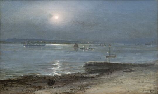 Elbe by Moonlight
