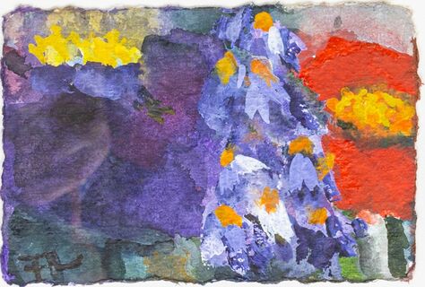 Asters and Anemone