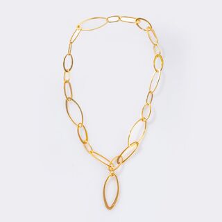 Gold Necklace Lyrique with Pendant