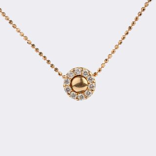 Diamond Pendant with Chain By Kim